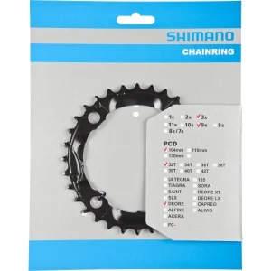Shimano Kettenblattschrauben M. Muttern (4 Stk.) F. FC-M612 11
