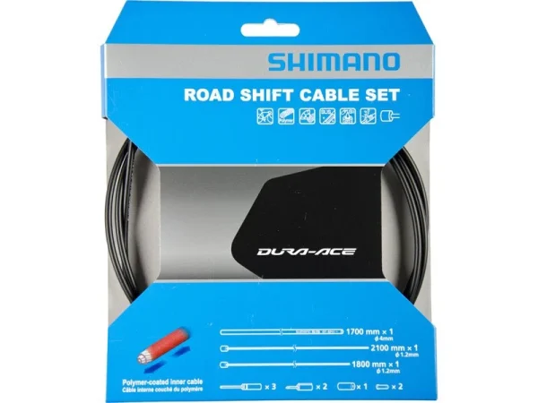 Shimano Schaltzugset Dura Ace Rennrad, Polymer 1